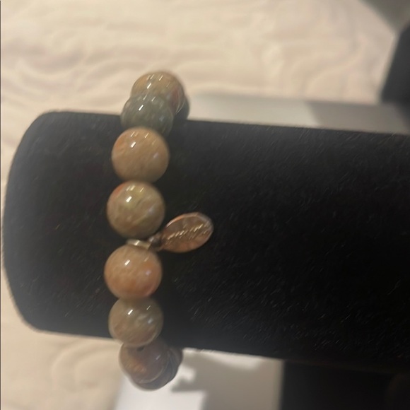 Beaded Leather Bracelet - Picture 2 of 3